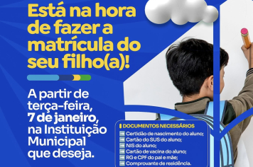 MATRÍCULA ESCOLAR