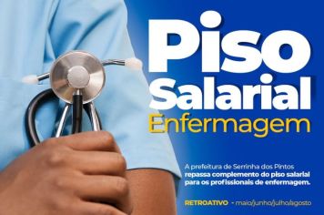 Piso salarial - Enfermagem 