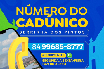 Contato CADASTRO ÚNICO