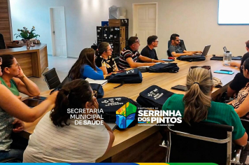Secretaria Municipal de Saúde promoveu um encontro com os Agentes de Saúde 