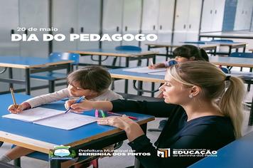 20 de Maio Dia do Pedagogo