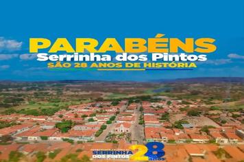 Parabéns Serrinh dos Pintos