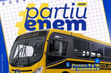 Disponibilização de transporte para ENEM 2025