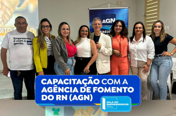 As Agentes de Desenvolvimento de Serrinha dos Pintos estiveram presentes nesta última terça-feira, 1º de abril, em um encontro para capacitação promovido pela Agência de Fomento do Rio Grande do Norte (AGN) no município de Martins.