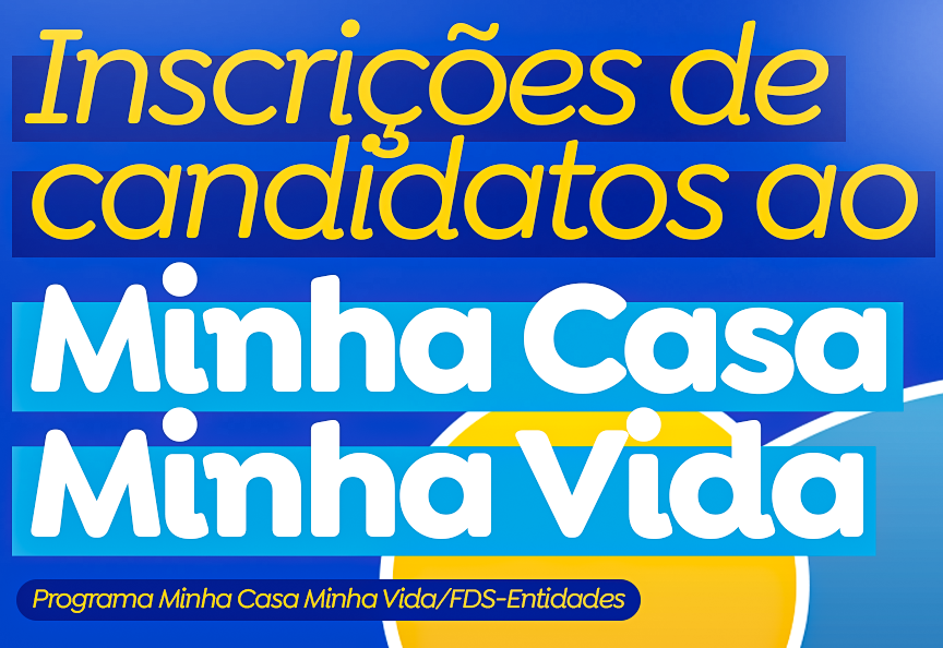 Inscrições de candidatos ao 