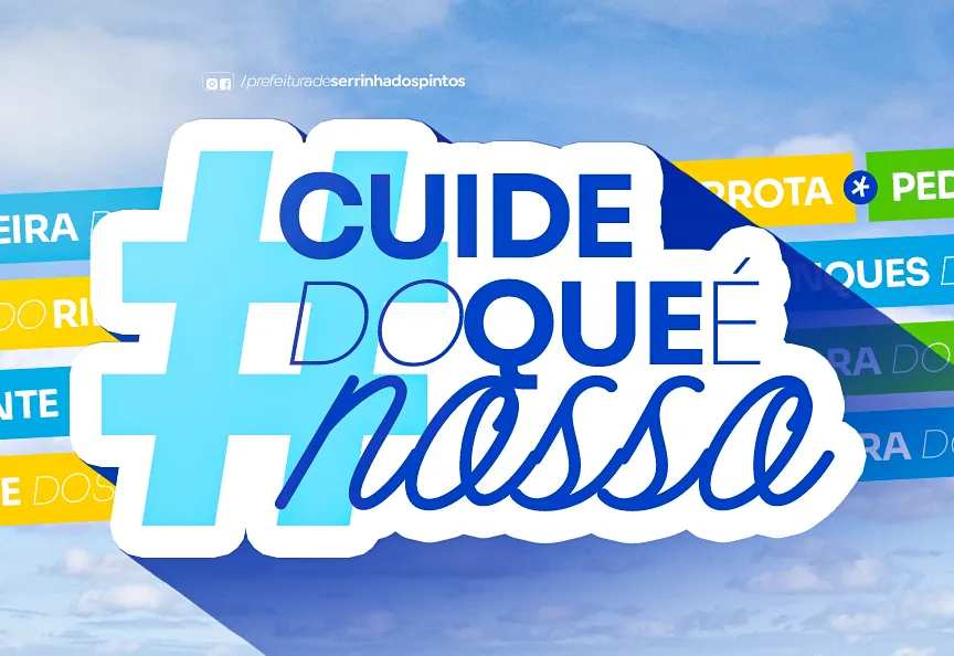 Cuide dos nossos pontos turísticos