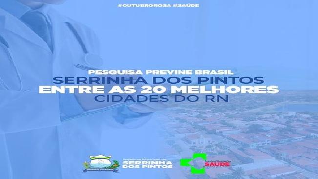 Serrinha dos Pintos,  entre as 20 melhores cidades do RN