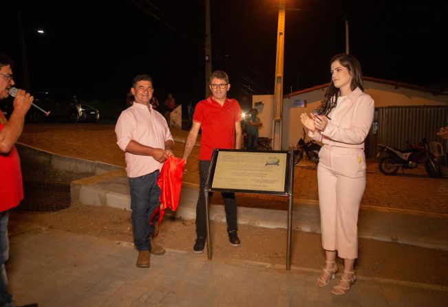 Inauguração nova Praça - Bairro Serrinha do Canto