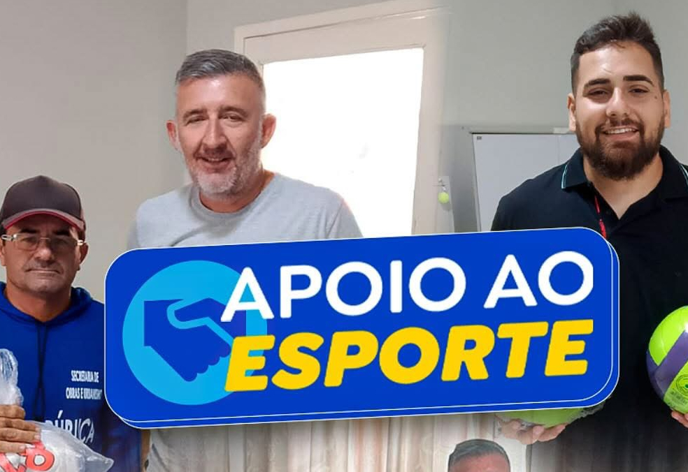 APOIO AO ESPORTE!