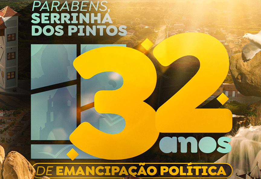 Parabéns, Serrinha dos Pintos!