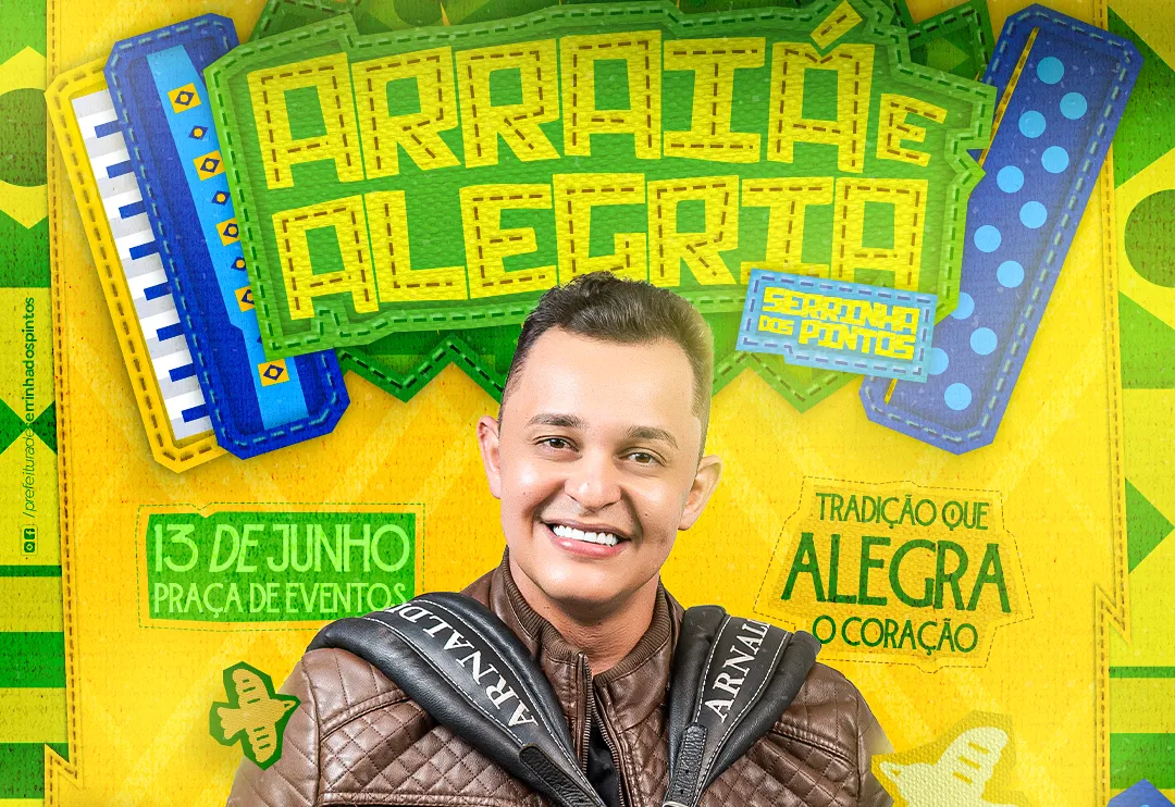 Mais uma atração do Arraiá e Alegria 2026