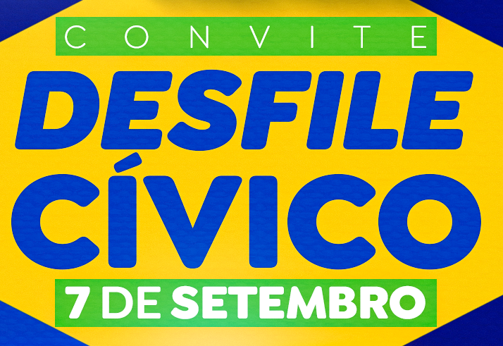Convite para Desfile Cívico