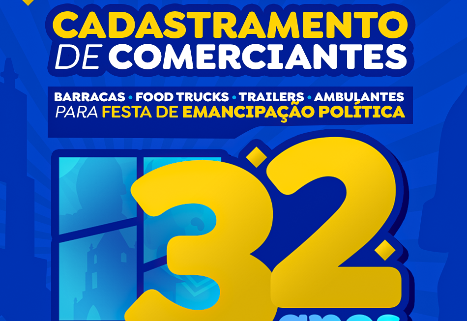 Cadastramento para Festa de Emancipação Política