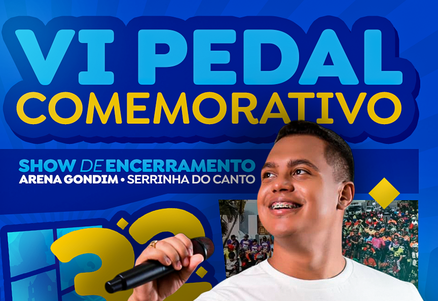 Música ao vivo do VI Pedal Comemorativo